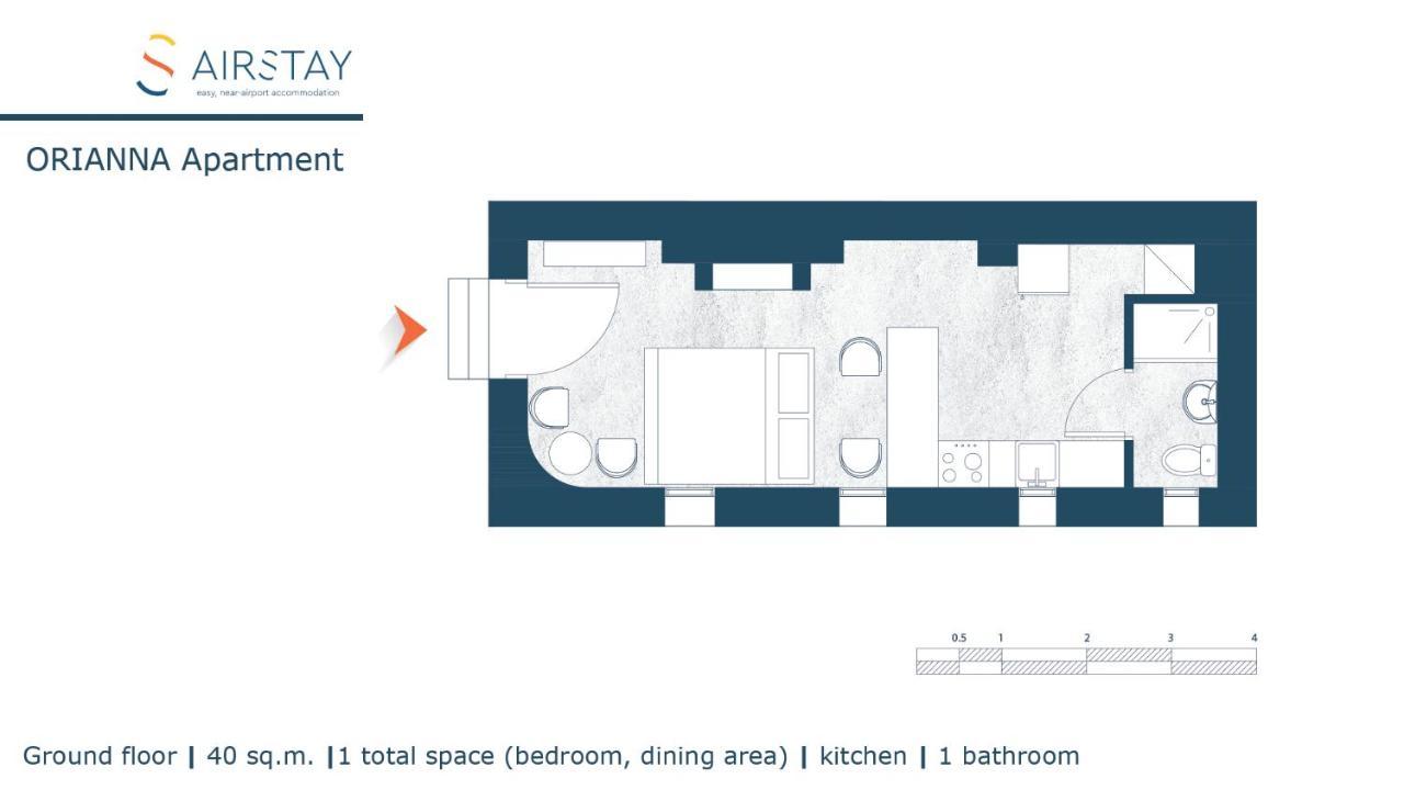 Orianna Apartment Airport By Airstay Spáta Dış mekan fotoğraf